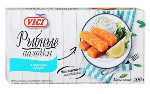 ПАЛОЧКИ РЫБНЫЕ ВИЧИ 300Г