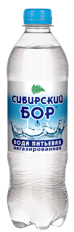 ВОДА ПИТ СИБИРСКИЙ БОР 0,5Л НЕГАЗ ПЭТ