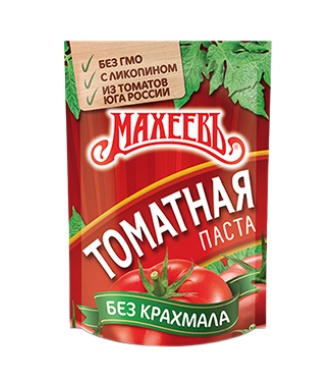 ПАСТА ТОМАТНАЯ МАХЕЕВЪ 70Г ДОМАШНЯЯ ПАКЕТ