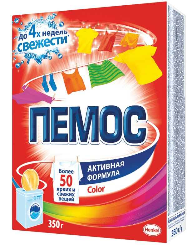 ПОРОШОК ПЕМОС 350Г АВТОМАТ КОЛОР