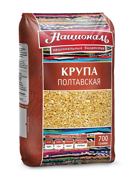 КРУПА НАЦИОНАЛЬ ПОЛТАВСКАЯ ПШЕНИЧНАЯ 700Г М/У