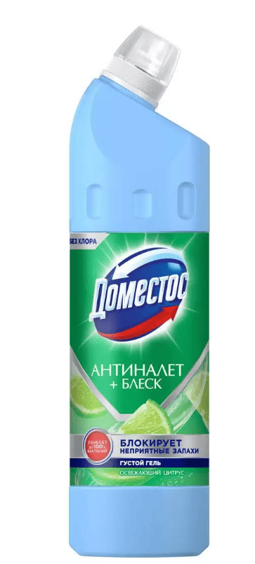 СРЕДСТВО УНИВЕРСАЛЬНОЕ ДОМЕСТОС 750МЛ Д/УНИТАЗА ОСВЕЖАЮЩИЙ ЦИТРУС