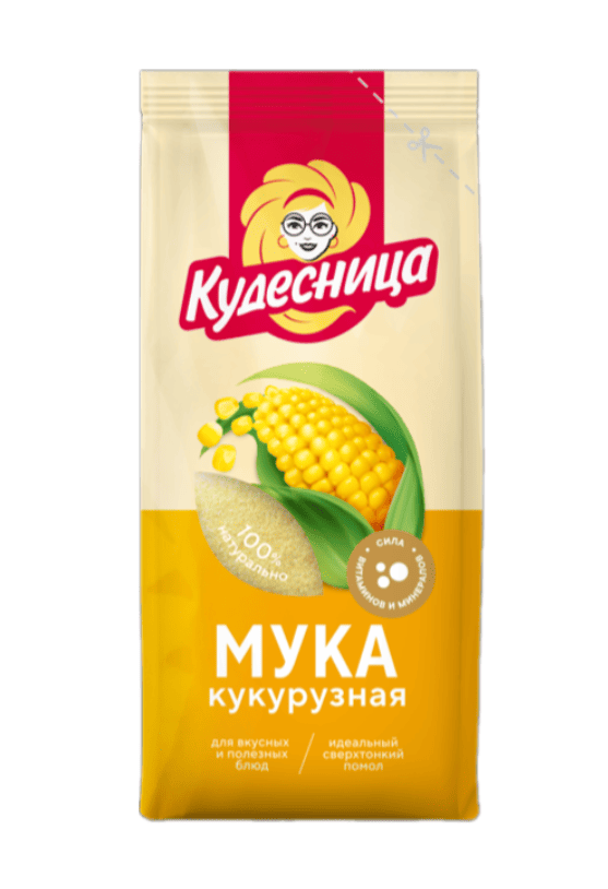МУКА КУДЕСНИЦА 500Г КУКУРУЗНАЯ М/У