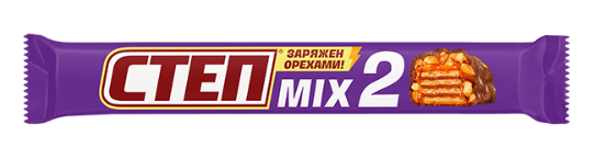 БАТОНЧИК СЛАВЯНКА СТЕП МИКС 2 80Г ВАФЕЛЬНЫЙ ГЛАЗИРОВАННЫЙ