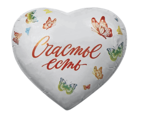 ФИГУРКА ШОКОЛАДНАЯ СЕРДЦЕ 60Г