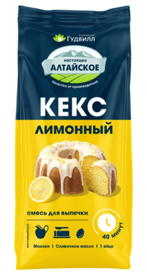 СМЕСЬ ДЛЯ ВЫПЕЧКИ ГУДВИЛЛ 300Г КЕКС ЛИМОННЫЙ
