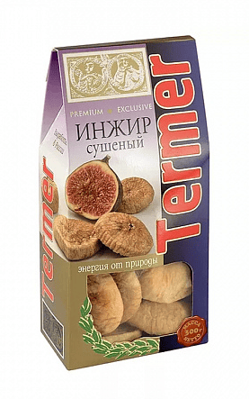 ИНЖИР ТЕРМЕР 300Г СУШЕНЫЙ КАРТОН