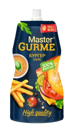 СОУС МАСТЕР ГУРМЭ 200МЛ БУРГЕР 30% Д/ПАК