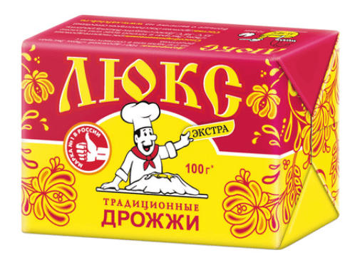 ДРОЖЖИ 100Г ЛЮКС ЭКСТРА ФОЛЬГА