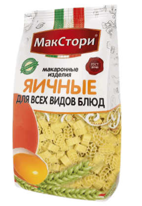 ИЗДЕЛИЯ МАК МАКСТОРИ 350Г КОЛОСОК ЯИЧНЫЕ