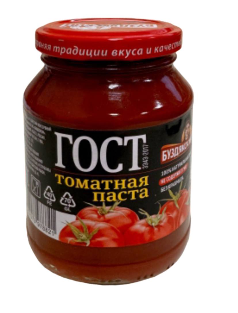 ПАСТА ТОМАТНАЯ БУЗДЯКСКАЯ 260Г ГОСТ ТВИСТ СТ