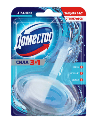 ДЕОБЛОК Д/УНИТАЗА ДОМЕСТОС 40Г АТЛАНТИК