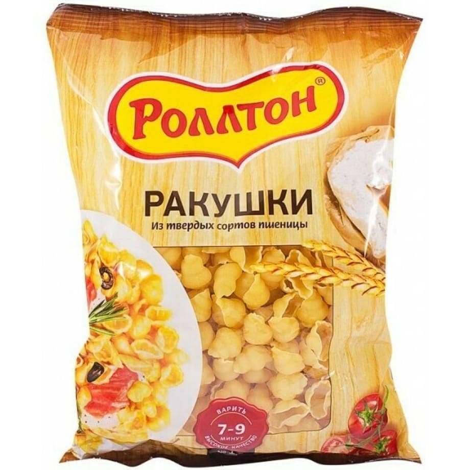 ИЗДЕЛИЯ МАК РОЛЛТОН 400Г РАКУШКИ