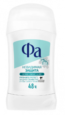 ДЕО-АНТИПЕРСПИРАНТ ФА 40МЛ НЕВИДИМАЯ ЗАЩИТА СТИК