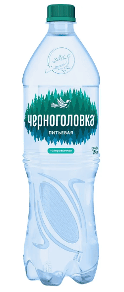 ВОДА ПИТ ЧЕРНОГОЛОВКА 1,5Л ГАЗ ПЭТ