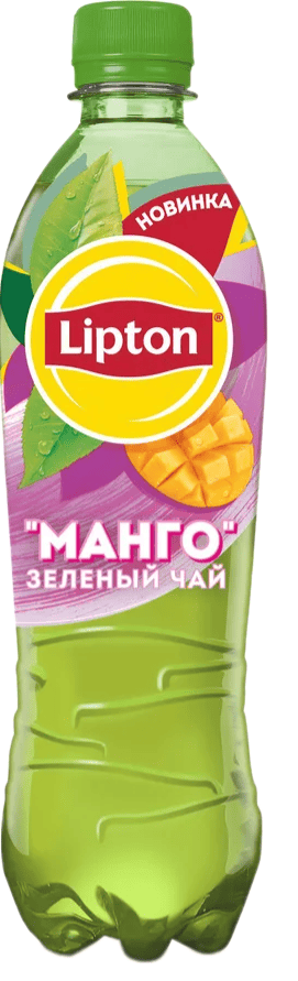 НАПИТОК Б/АЛК ЛИПТОН 0,5Л ЗЕЛЕНЫЙ ЧАЙ СО ВКУСОМ МАНГО НЕГАЗ