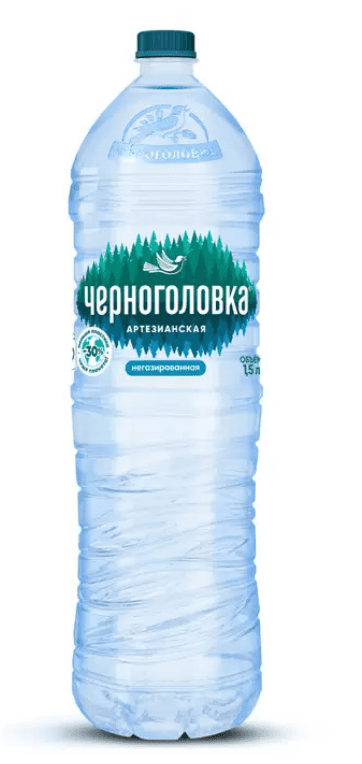 ВОДА ПИТ ЧЕРНОГОЛОВКА 1,5Л НЕГАЗ ПЭТ