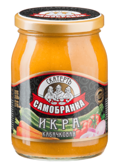 ИКРА КАБАЧКОВАЯ СКАТЕРТЬ-САМОБРАНКА 370МЛ СТ РОССИЯ/БЕЛАРУСЬ