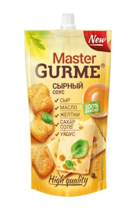 СОУС МАСТЕР ГУРМЭ 200МЛ СЫРНЫЙ 35% Д/ПАК