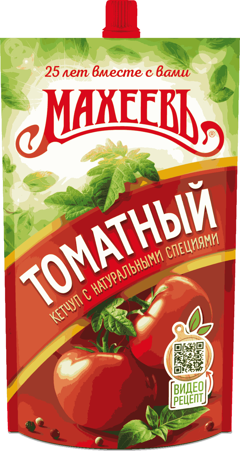 КЕТЧУП МАХЕЕВЪ 300Г ТОМАТНЫЙ ДОЙПАК ДОЗ
