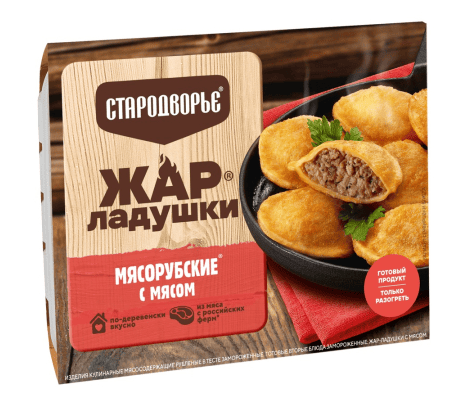 ЖАР-ЛАДУШКИ СТАРОДВОРЬЕ 200Г МЯСОРУБСКИЕ С МЯСОМ ЖАРЕНЫЕ