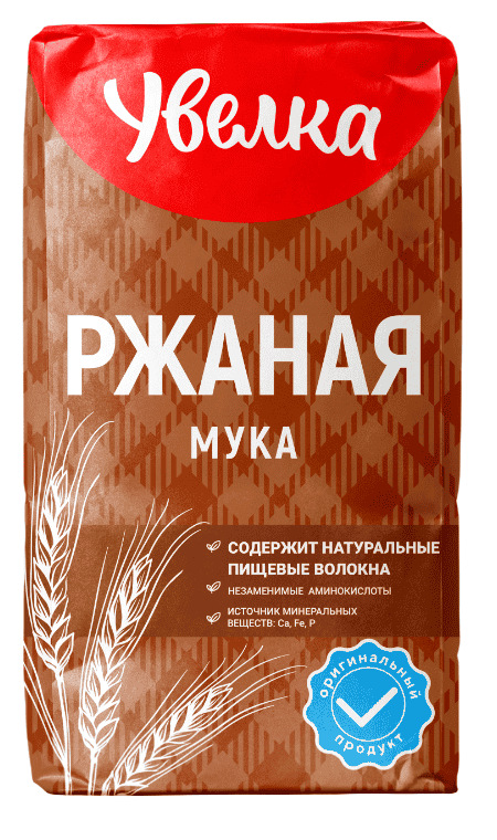 МУКА УВЕЛКА РЖАНАЯ 1,9КГ ГОСТ