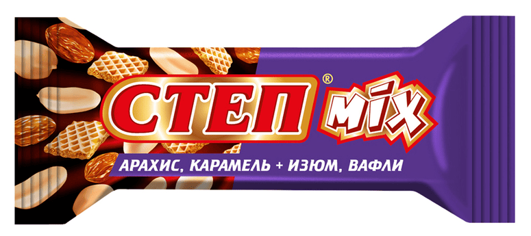 КОНФЕТЫ СТЕП МИКС 40Г ВАФЕЛЬНЫЕ ГЛАЗИРОВАННЫЕ
