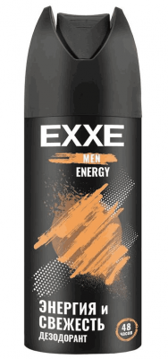 ДЕЗОДОРАНТ EXXE МЕН 150МЛ ЭНЕРДЖИ МУЖ СПРЕЙ