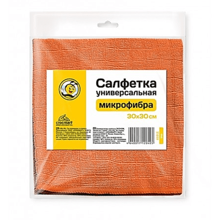 САЛФЕТКА ЖУ-ЖУ ЗА ПОРЯДКОМ Я СЛЕЖУ 1ШТ 30*30СМ УНИВЕРСАЛЬНАЯ МИКРОФИБРА В УПАКОВ
