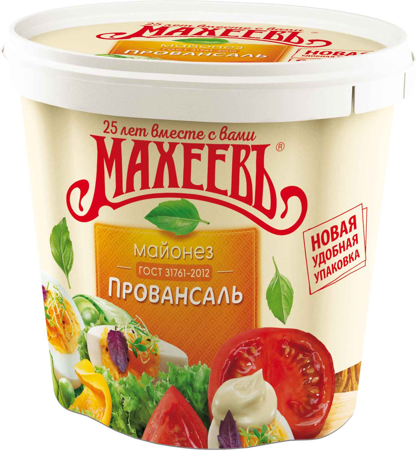 МАЙОНЕЗ МАХЕЕВЪ 820МЛ ПРОВАНСАЛЬ 50,5% ВЕДРО