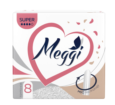 ТАМПОНЫ МЕГГИ 8ШТ СУПЕР