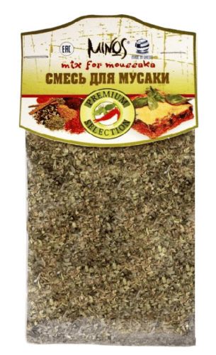 СПЕЦИЯ МИНОС 50Г СМЕСЬ ПРЯНОСТЕЙ ДЛЯ МУСАКИ ПАК