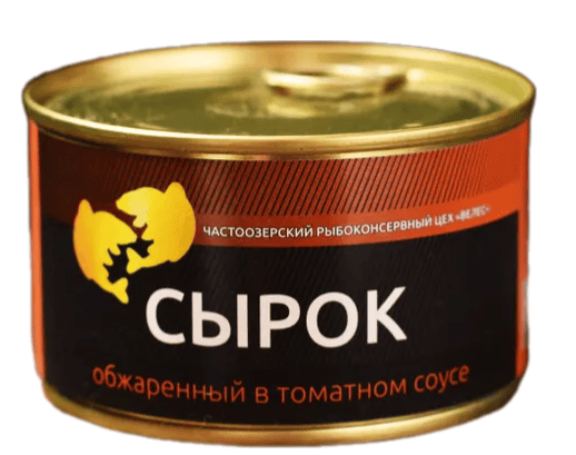 СЫРОК ВЕЛЕС 240Г ОБЖАРЕННЫЙ В ТОМАТНОМ СОУСЕ ГОСТ