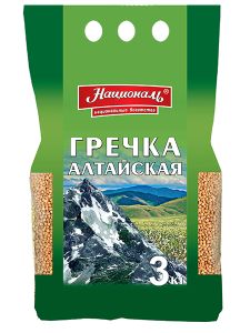 КРУПА НАЦИОНАЛЬ ГРЕЧКА АЛТАЙСКАЯ 3000Г М/У