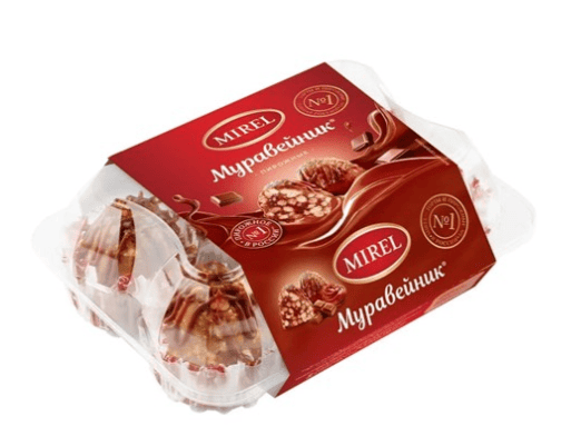 ПИРОЖНОЕ МИРЭЛЬ 340Г МУРАВЕЙНИК