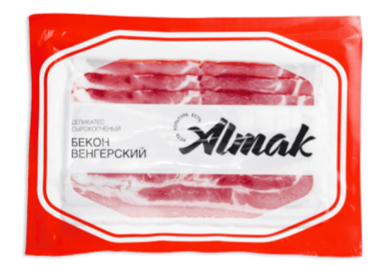 БЕКОН АЛМАК 150Г ВЕНГЕРСКИЙ С/КОПЧ НАРЕЗКА