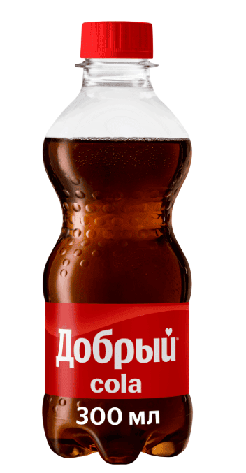 НАПИТОК БЕЗАЛКОГОЛЬНЫЙ ДОБРЫЙ КОЛА 0,3Л ПЭТ