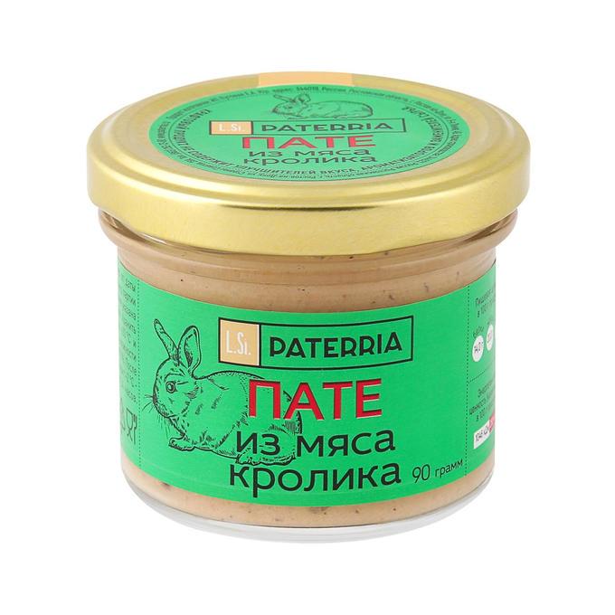 ПАТЕ ПАТЕРРИЯ 90Г ИЗ МЯСА КРОЛИКА СТ/Б