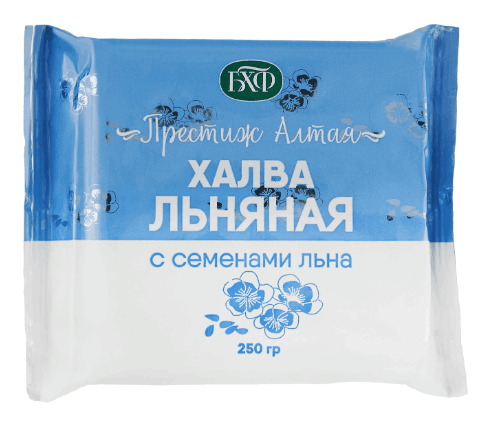 ХАЛВА БАРНАУЛЬСКАЯ 250Г ЛЬНЯНАЯ С СЕМЕНАМИ ЛЬНА