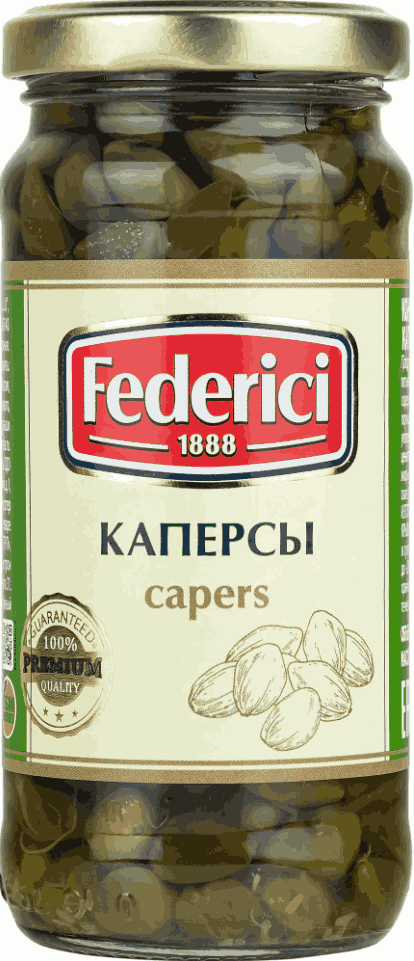 ПЛОДЫ КАПЕРСОВ ФЕДЕРИЧИ 230Г СТ/Б