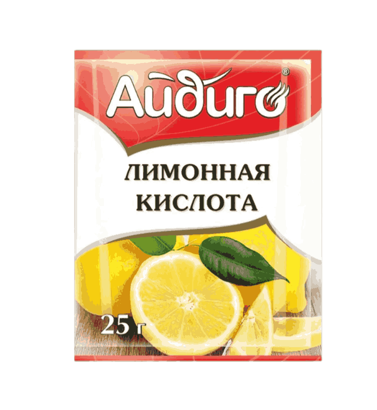 КИСЛОТА ЛИМОННАЯ АЙДИГО 25Г