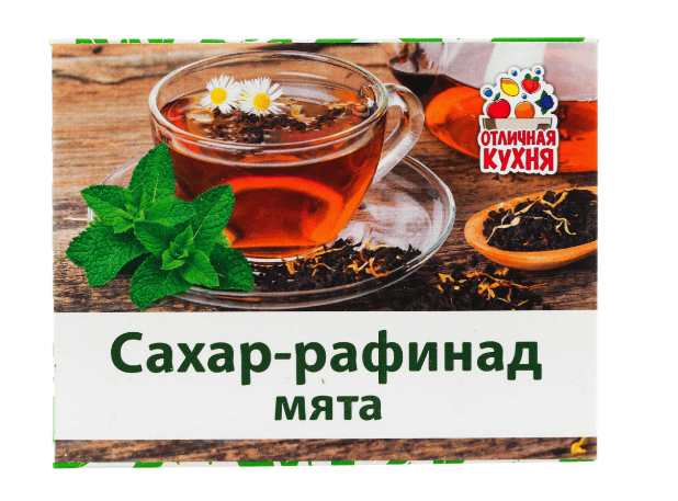 САХАР-РАФИНАД ОТЛИЧНАЯ КУХНЯ 450Г МЯТА