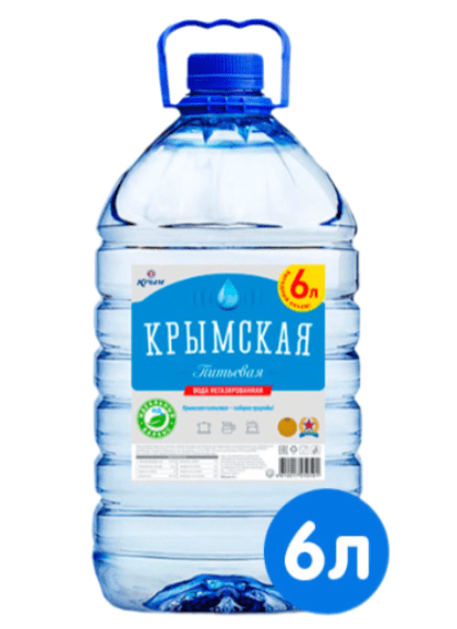 ВОДА ПИТ КРЫМ 6Л