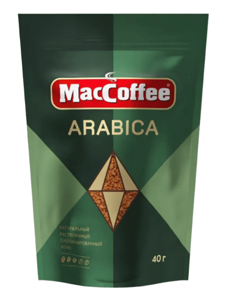 КОФЕ МАК КОФЕ АРАБИКА 40Г ПАКЕТ