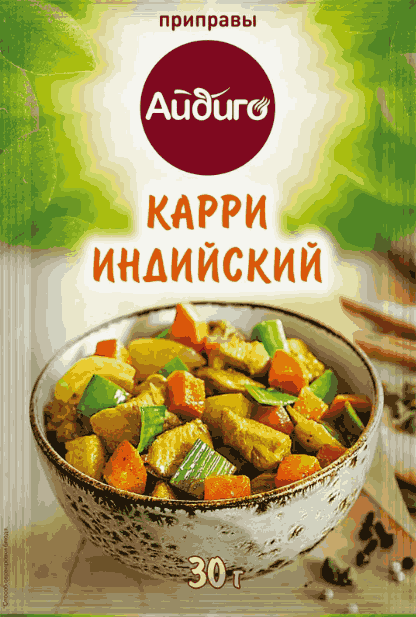 ПРИПРАВА АЙДИГО 30Г КАРРИ