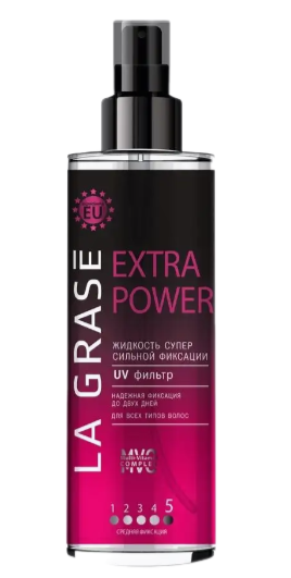 ЖИДКОСТЬ Д/УКЛАДКИ ВОЛОС ЛЯ ГРАСЕ 150МЛ ЭКСТРА ПАУЭР