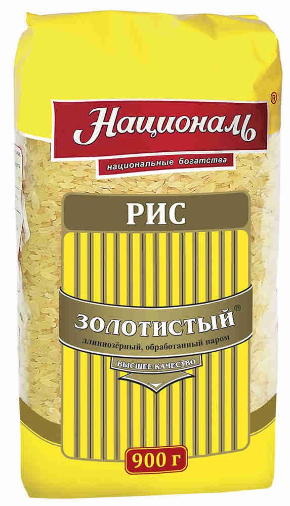 КРУПА НАЦИОНАЛЬ РИС ЗОЛОТИСТЫЙ 900Г М/У