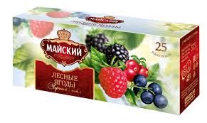 ЧАЙ МАЙСКИЙ ПАКЕТ 1,5Г*25 ЛЕСНЫЕ ЯГОДЫ