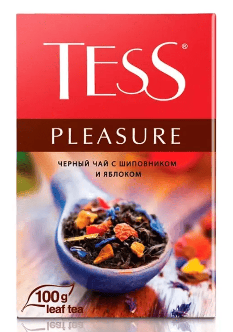 ЧАЙ ТЕСС ПЛЭЖА 100Г ЧЕРНЫЙ ШИПОВНИК ЯБЛОКО