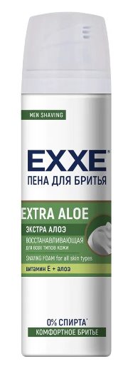 ПЕНА Д/БРИТЬЯ ЕХХЕ АЛОЭ 200МЛ ВОССТАНАВЛИВАЮЩАЯ